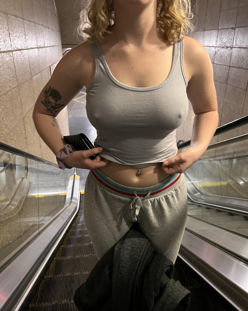 Girls with striped breasts