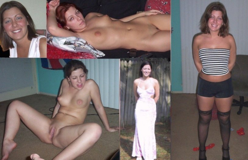 The neighbor is dressed and undressed