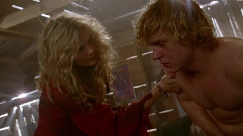 Evan Peters Naked cock