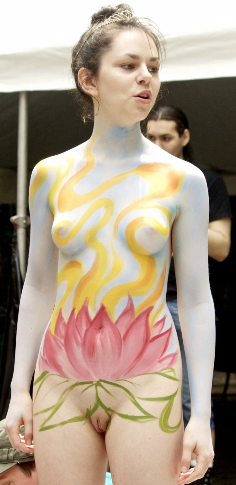 Exhibitions Body Art without panties