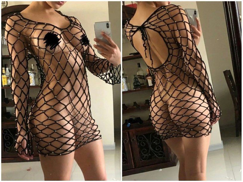 Naked women with Aliexpress