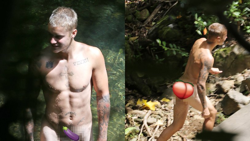 Justin Bieber Naked drain