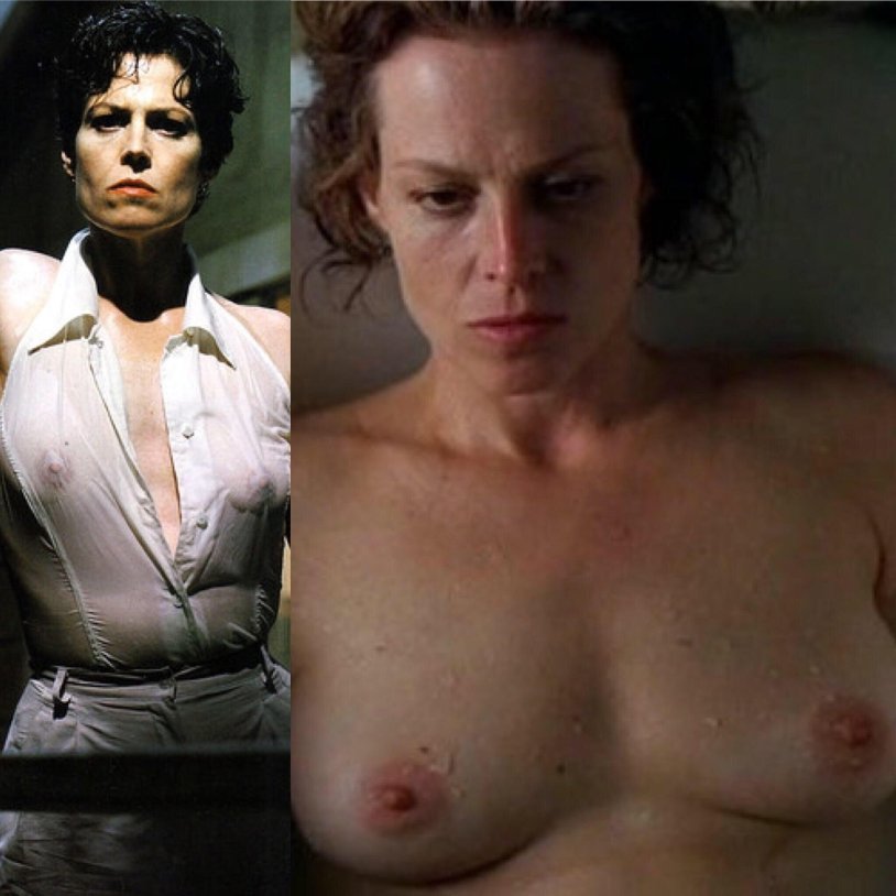 Sigurni Weaver in the youth nude