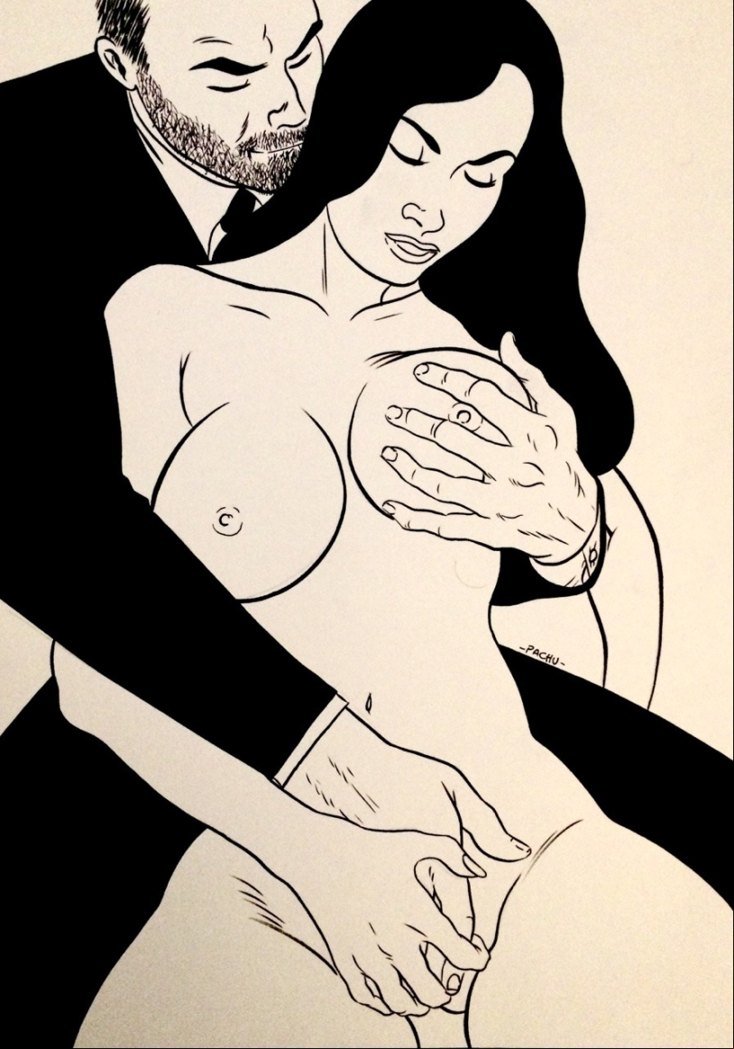 Erotic drawings Pachu