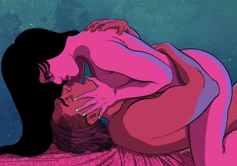 Erotic drawings Pachu