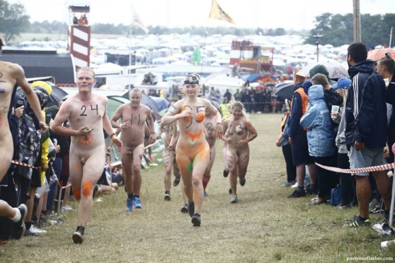 Selma Judith Topless at the festival in Roskilla 2019 Videos