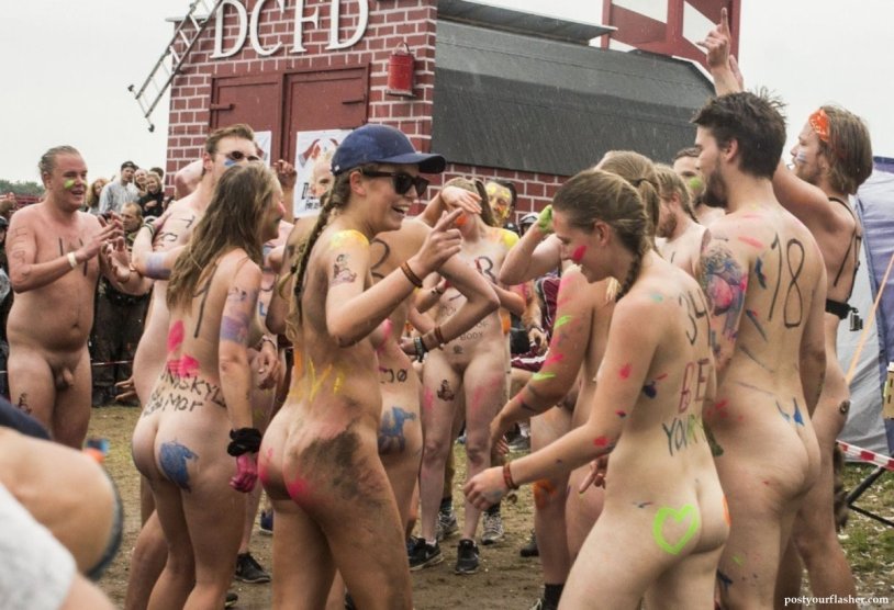 Naked festival
