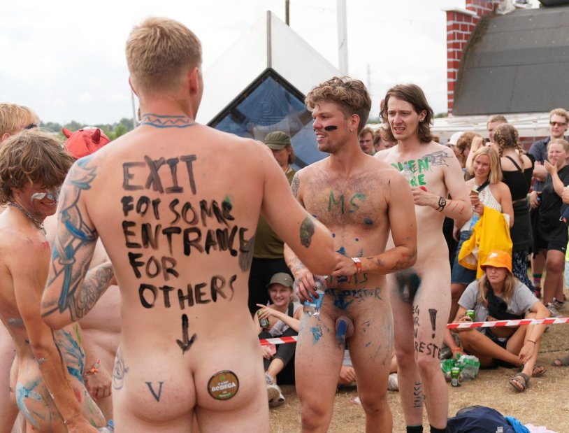 Street Festival Naked