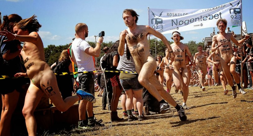 Festival of naked men