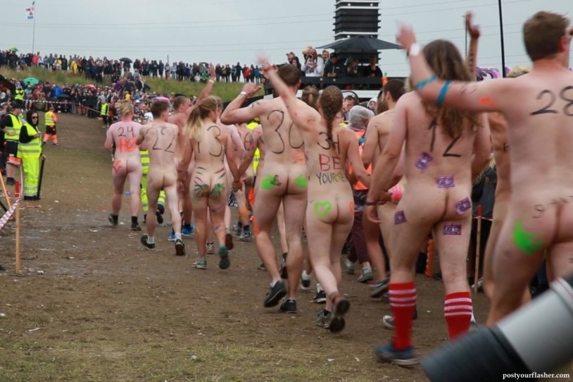 Naked race in San Francisco