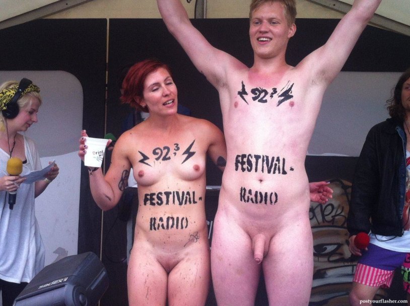 Roskilde naked run festival cfnm