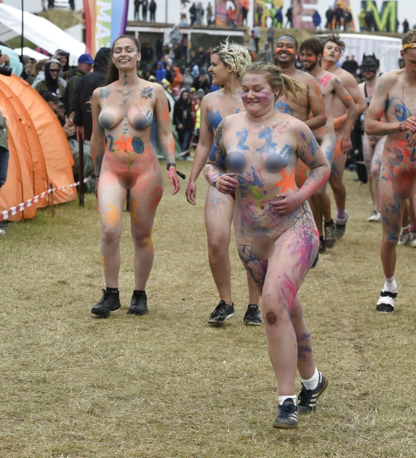 Naked festival in Switzerland