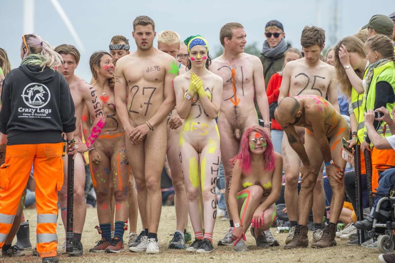 Nudist competition