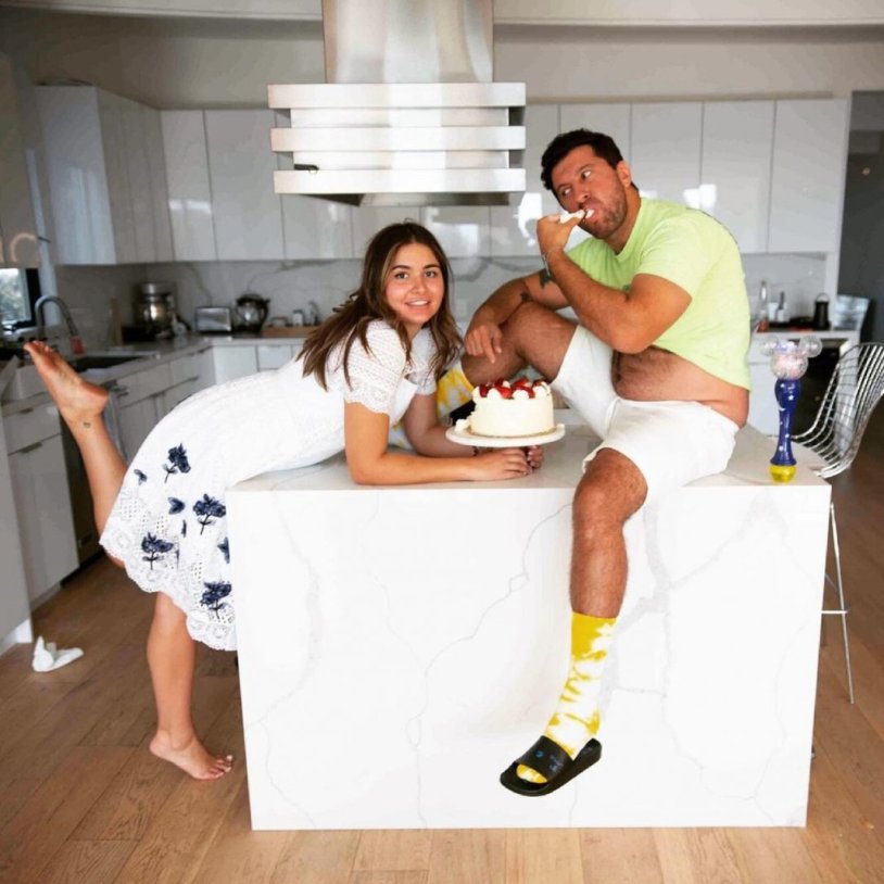 Amiran Sardarov and Mariam Tillyaeva