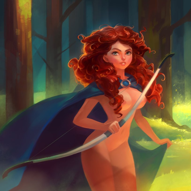 Brave Merida Naked