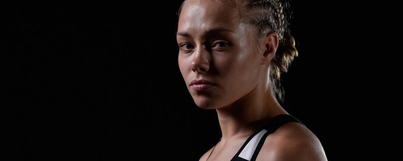 Rose Namayunas with long hair