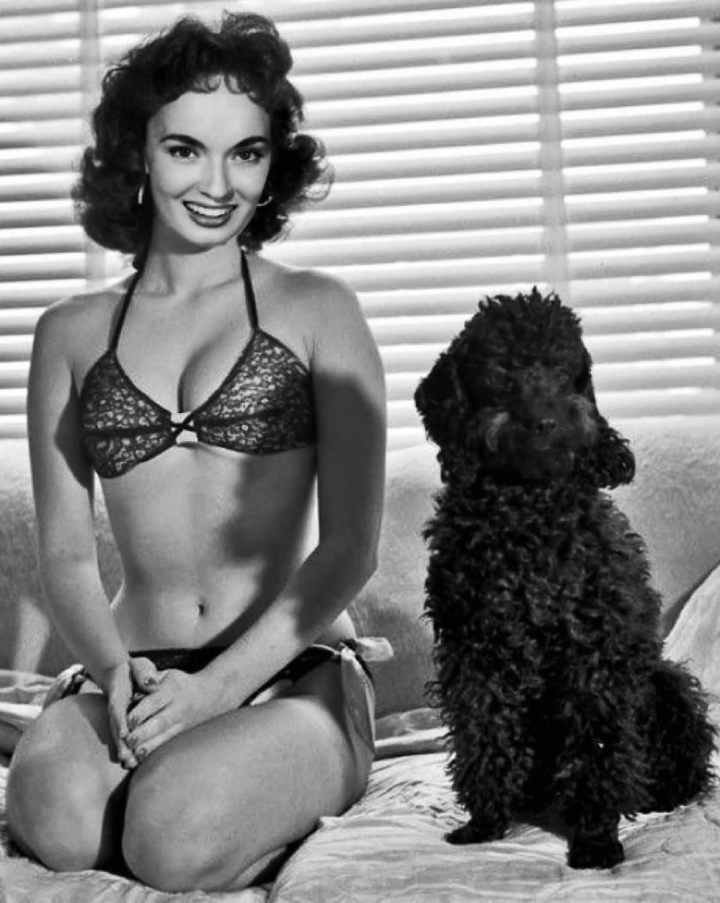 Anne Blit in a swimsuit