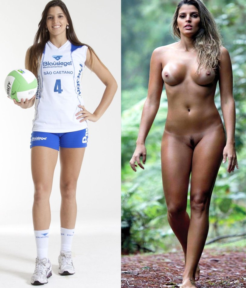 Volleyball player Marie Paraiba