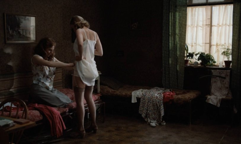 Anna Gorshkova House with lilies