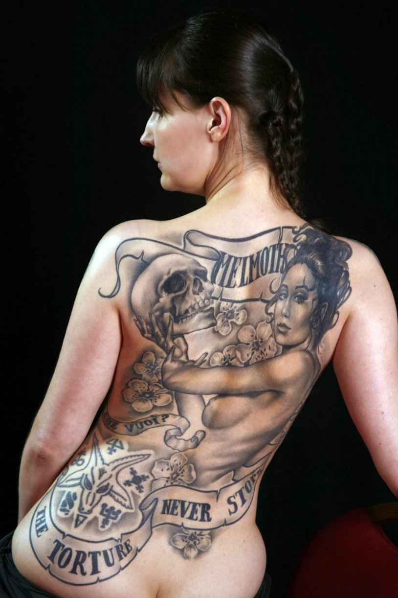 Shocking tattoos for girls