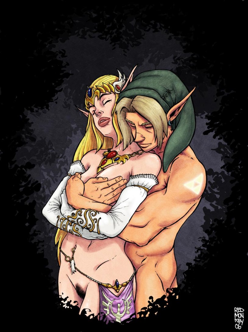 Princess Zelda XXX Dark Link