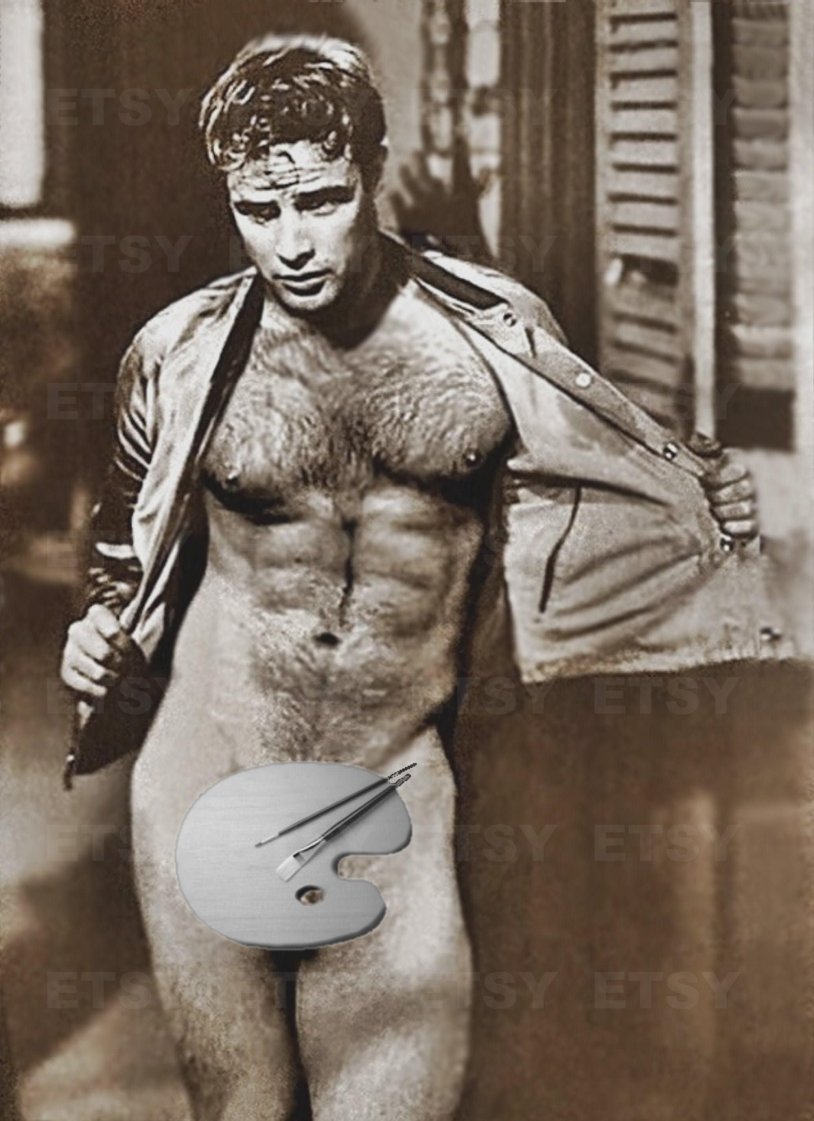 Marlon Brando Naked