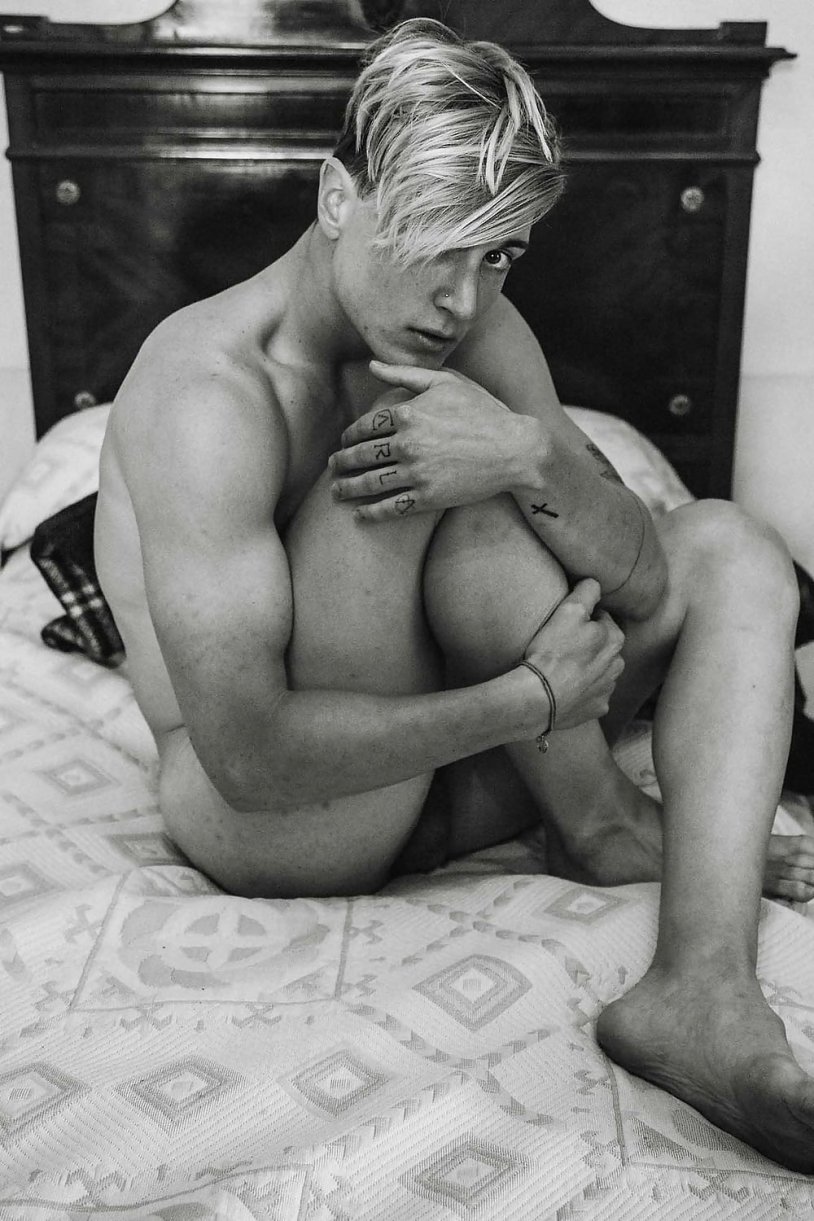 Beautiful men blonde