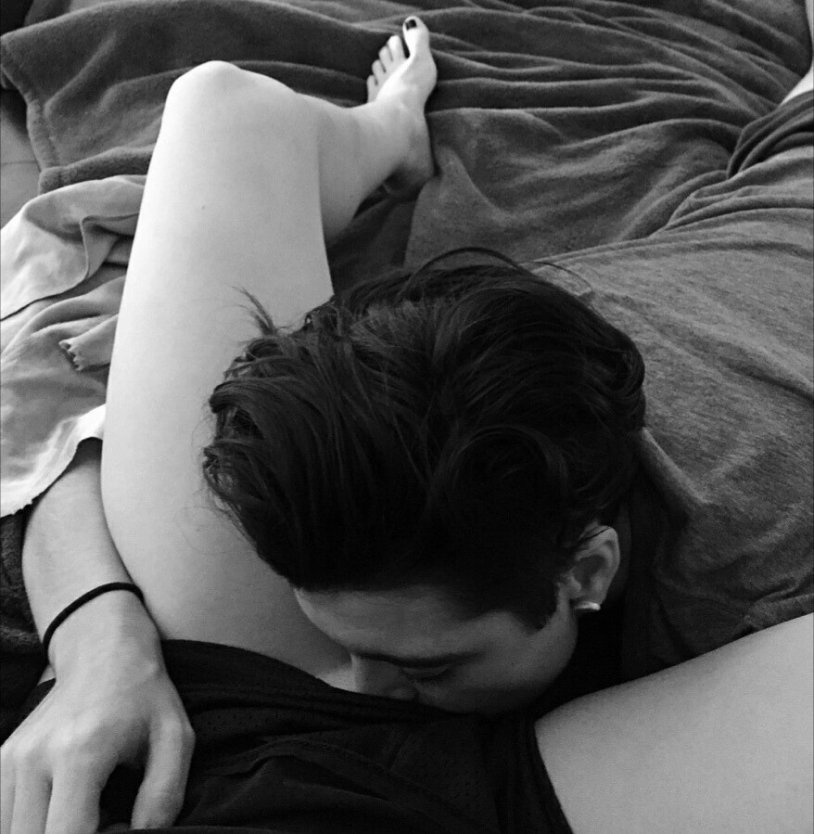 The guy makes the girl Cooney