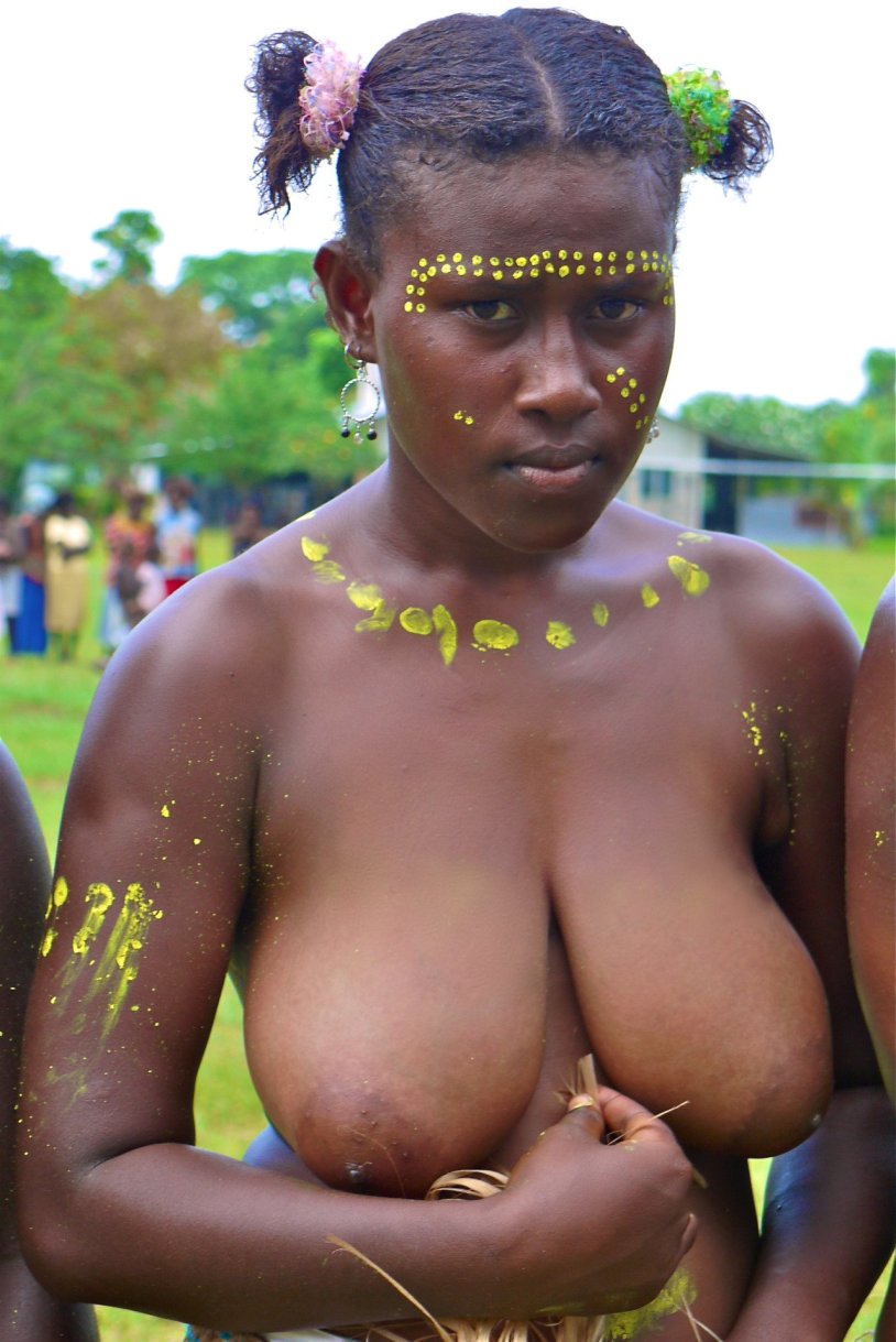 Big African boobs