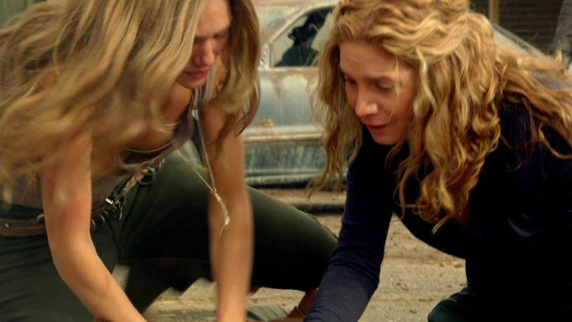 Tracy Spiridakos is naked