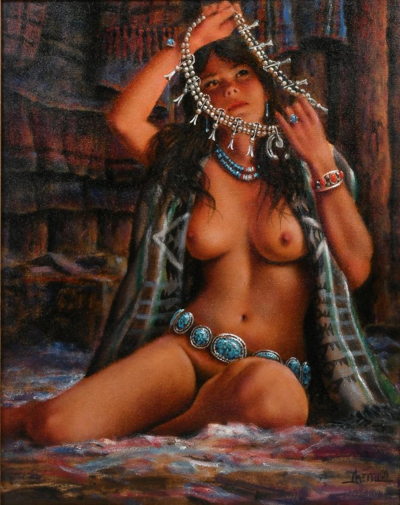 Portrait of the Indian