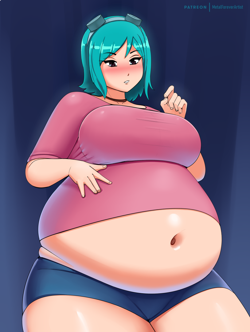 Anime Girl with Big Bully