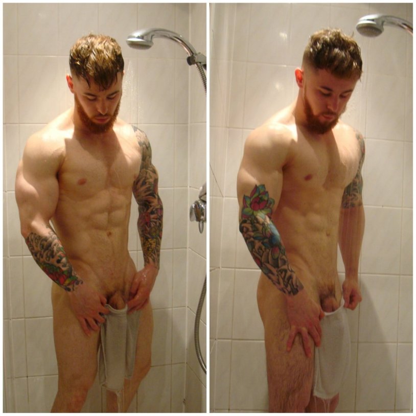 Garrett Nolan drain naked