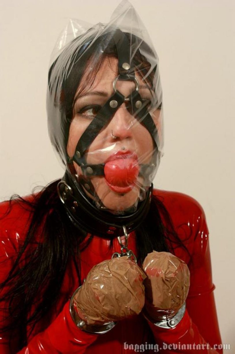 BDSM Plastic, Bondage plastic, Fetish plastic, Breathplay, plastic