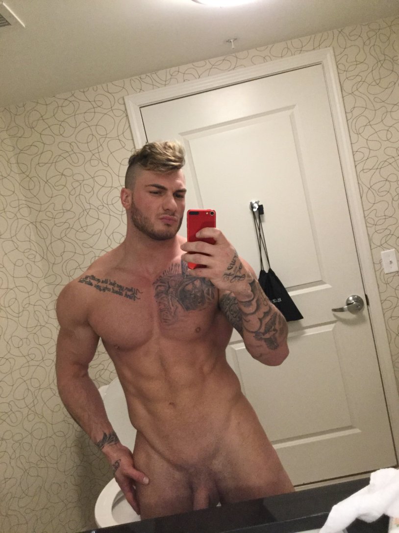 William Seed photo shoot naked without panties