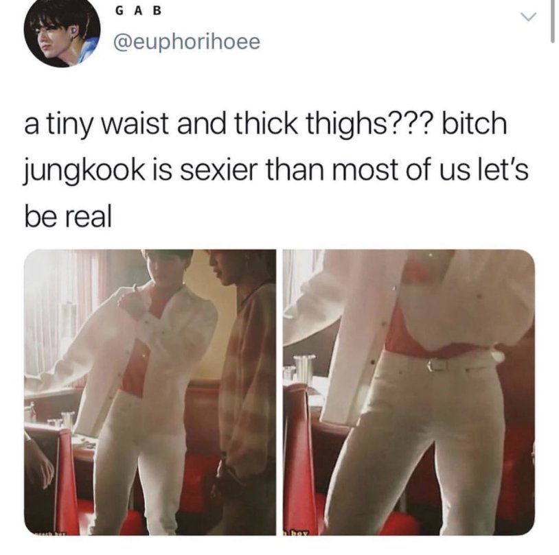 Jungkook Tiny Waist