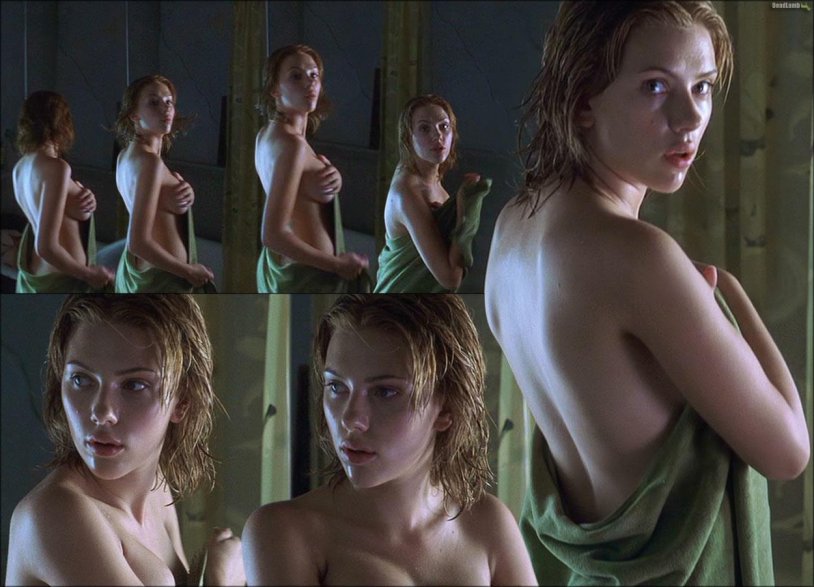 Scarlett Johansson Naked in Cinema