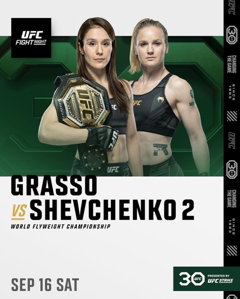 Alexa Grasso Valentina Shevchenko