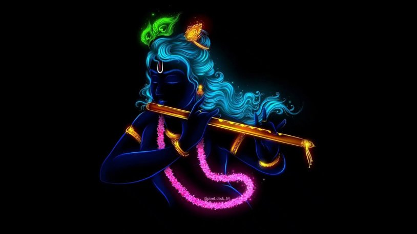 Neon krishna