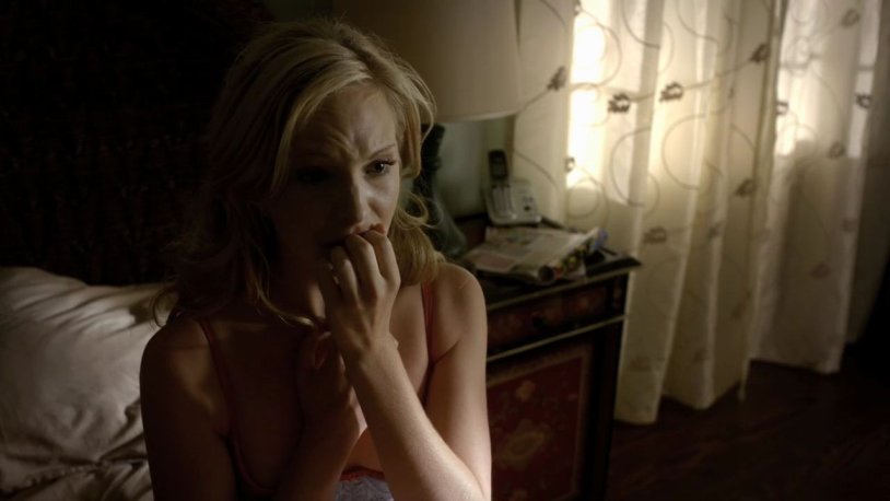 Naked Caroline from Vampire Diaries