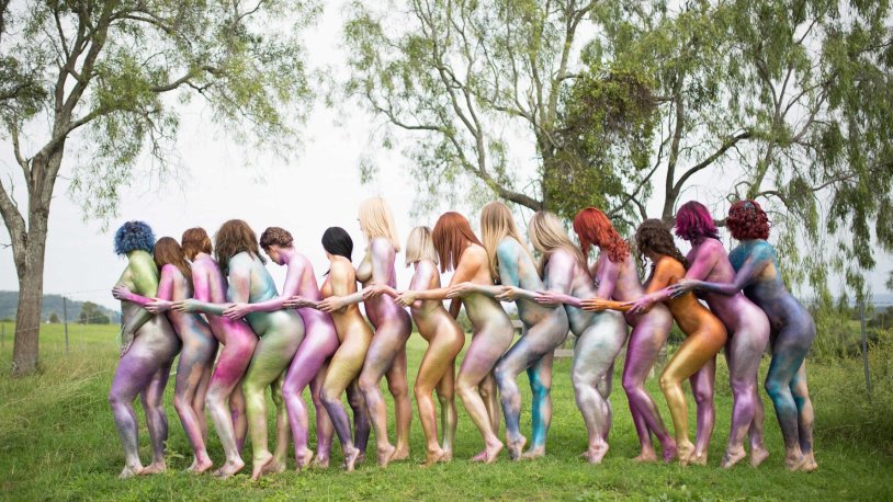Body positive women naked