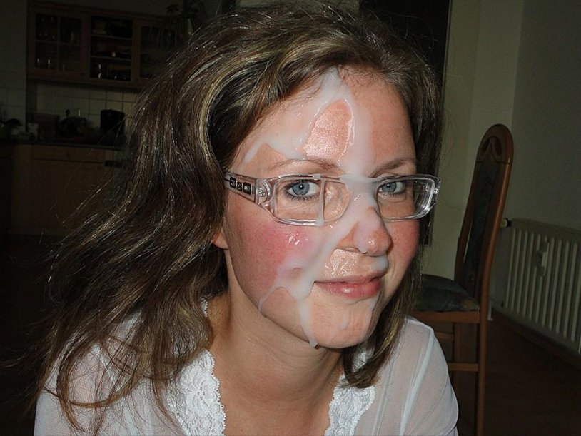 The finished faces of the girls