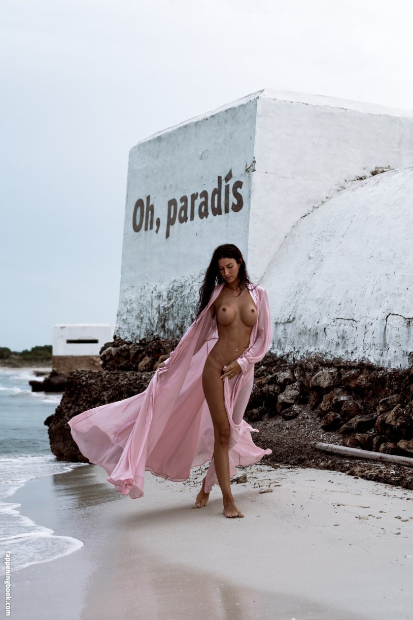 The dress is unusual