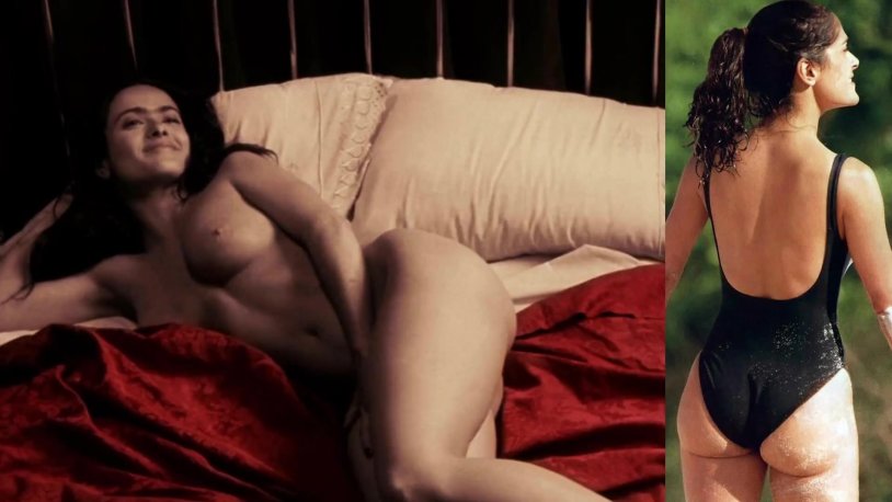 Salma Hayek Naked in Frida's film