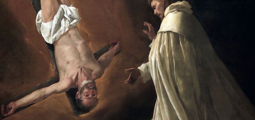 Francisco Surbaran the phenomenon of the apostle Peter