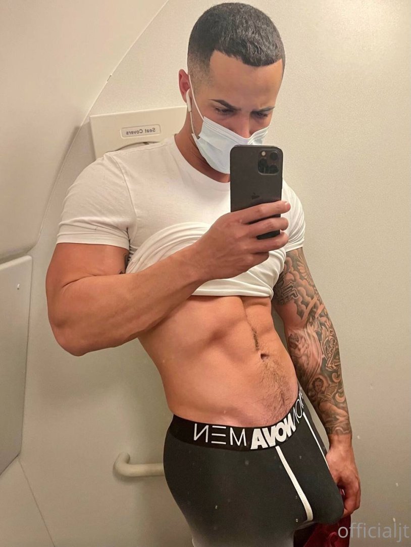 Jordan Torres without pants