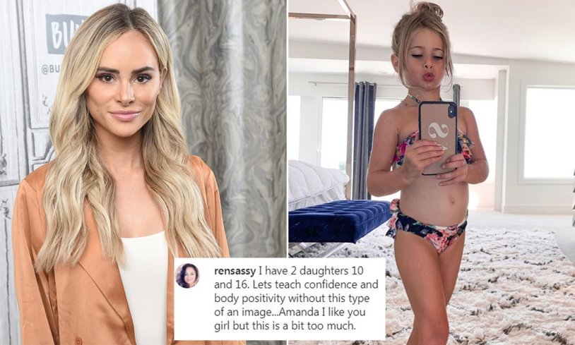 @Amanda_stanton daughter in bikini