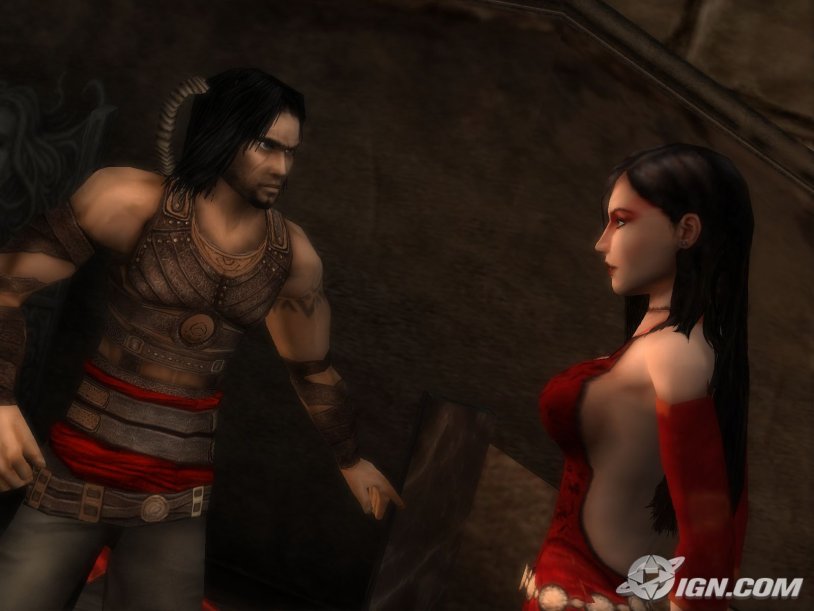 Prince of Persia 2 Kaylina in the game