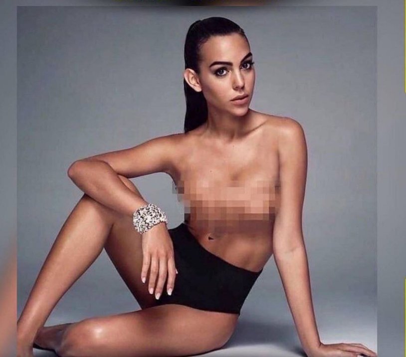 Naked Georgina Rodriguez