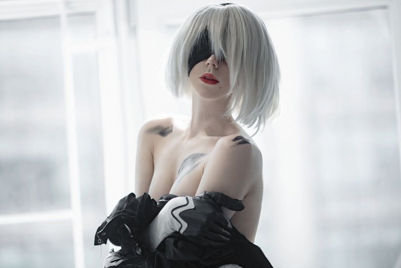 Cosplay b from Nier automata